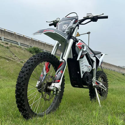 2025 Gearless Adult 72V 25KW Long Range 80 Mph E Motocrss Ebike Electric Dirtbike Moto CrossBike