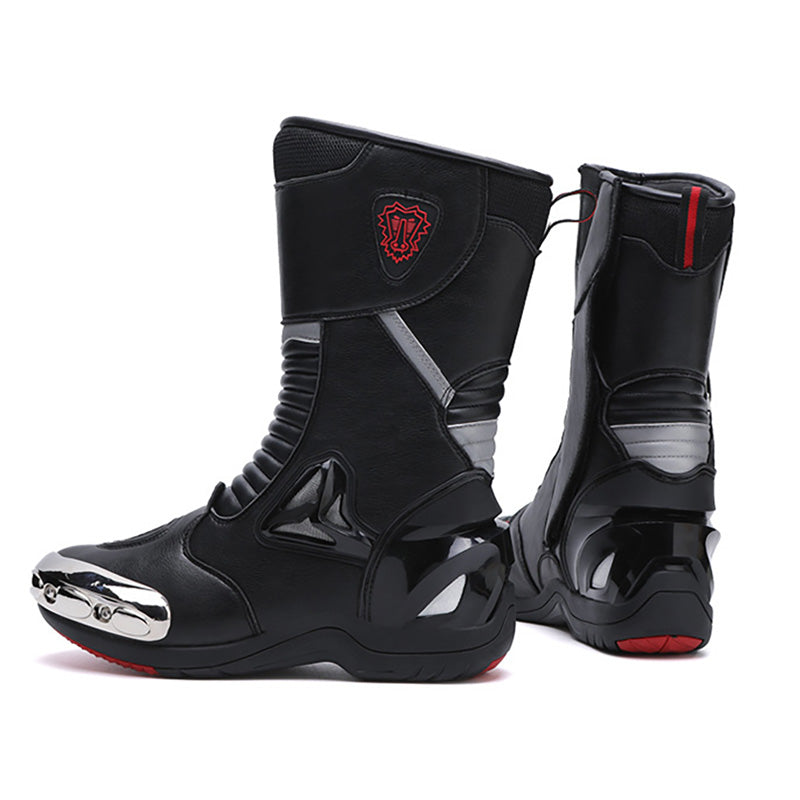 Motorcycle Boots with Steel Toe