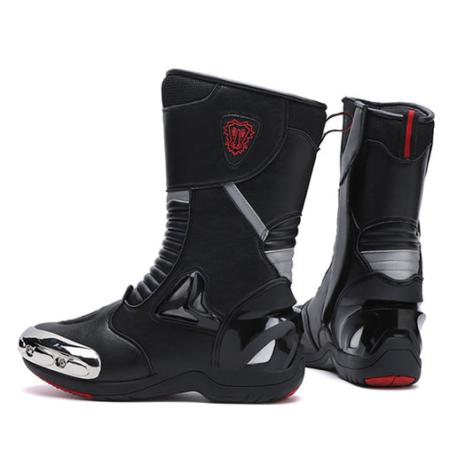 Motorcycle Boots with Steel Toe