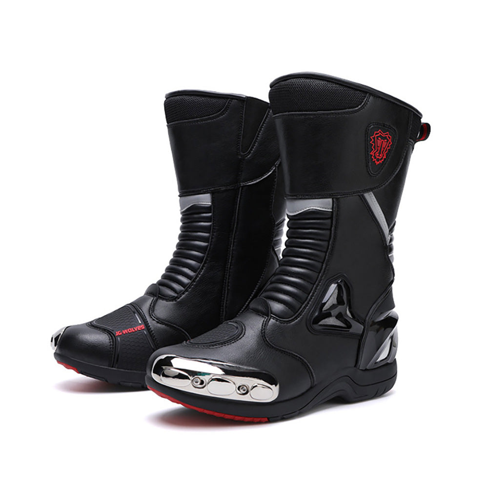 Motorcycle Boots with Steel Toe